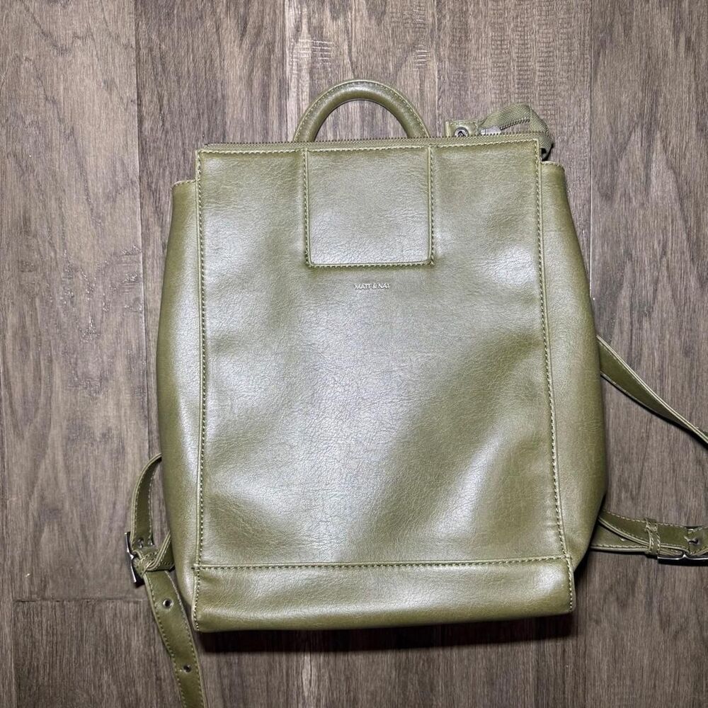 Matt-nat Women's Green and Khaki Bag